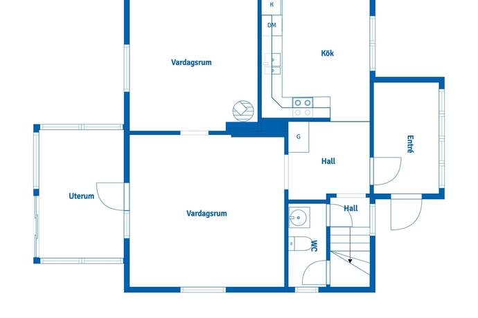 5 rum Villa på Andra Västralundsgatan 17 Västralund Västerviks kommun - bild 22
