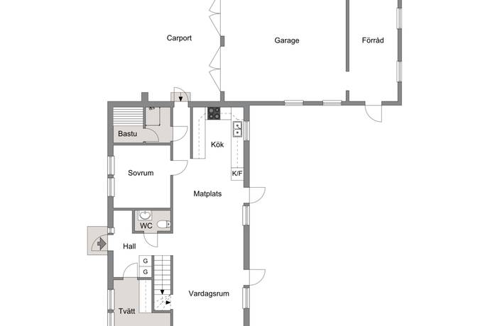 7 rum Villa på Nygatan 9 Centrala Boden Bodens kommun - bild 42