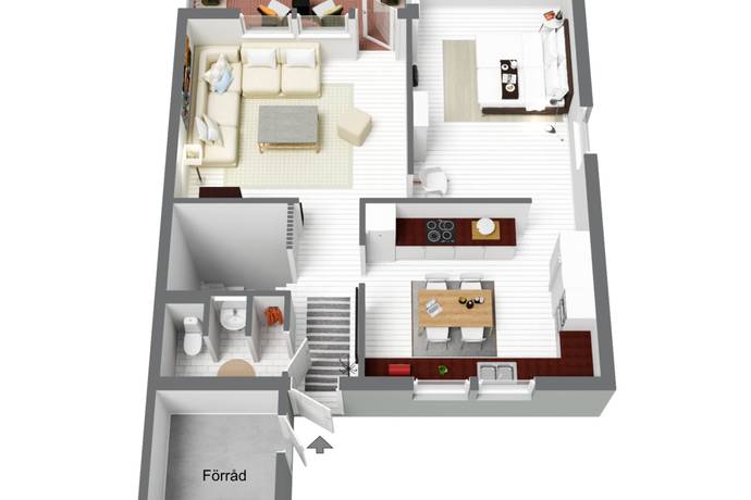 4 rum Radhus på Bärgatan 10 Backa Ystads kommun - bild 25