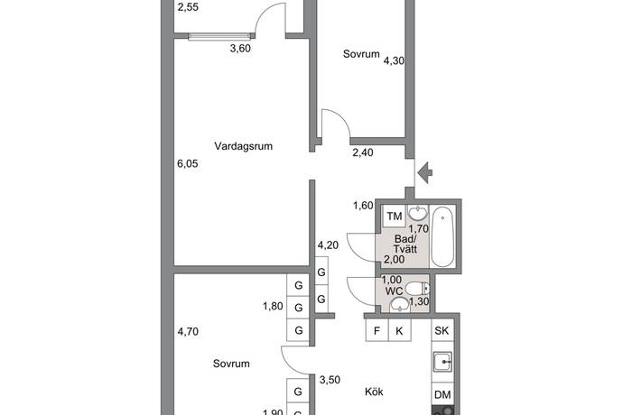 3 rum Lägenhet på Slåttervägen 145 Kronogården Trollhättans kommun - bild 15