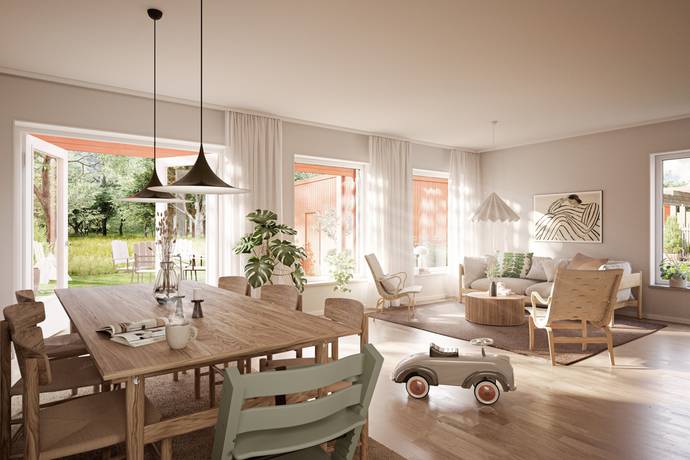5 rum parhus på Bäckamaden 13 Gråbo, Lerums kommun - bild 3