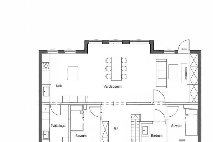7 rum Villa på Yxstabacken 613 Kårsta Örebro kommun - bild 4
