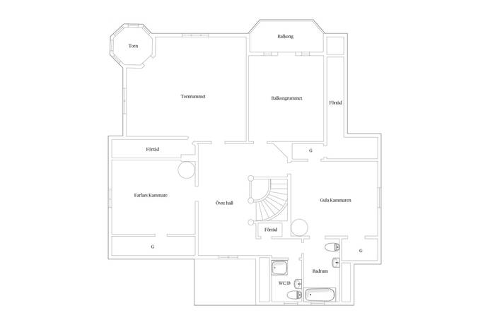 278 m² Villa på Storgatan 51 Hovmantorp Lessebo kommun - bild 41