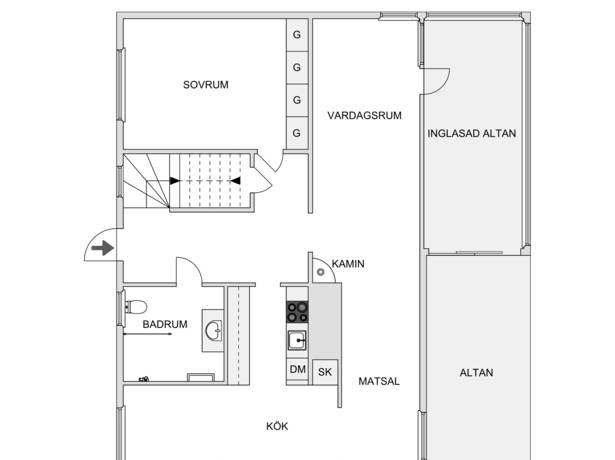 4 rum Villa på Storgatan 52 Hyltebruk Hylte kommun - bild 26