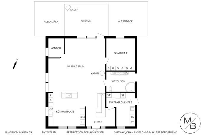 5 rum Villa på Ringblomsvägen 39 Öjaby Växjö kommun - bild 42