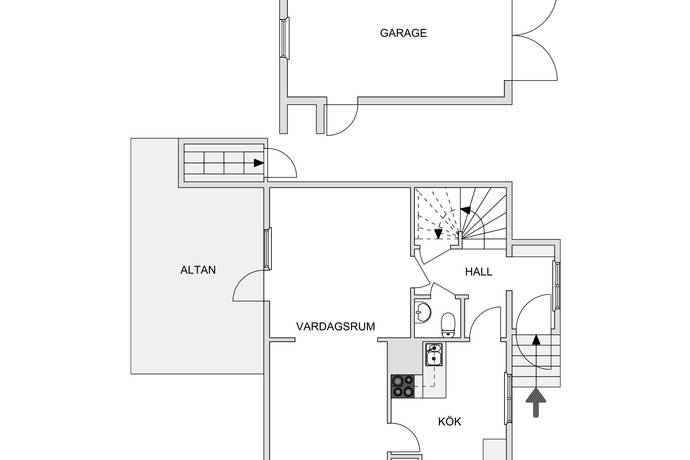 4 rum Villa på Skogabygatan 34 Centralt Öster Halmstads kommun - bild 22