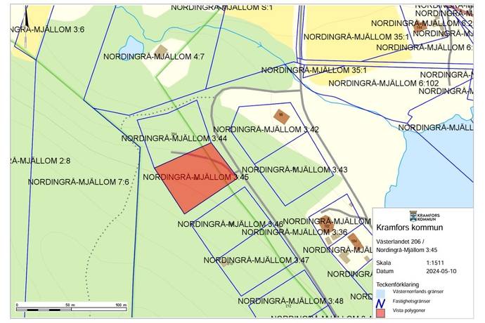 Tomt på Västerlandet 206 Norrfällsviken Kramfors kommun - bild 14