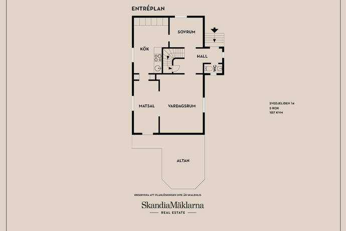 6 rum Villa på Svedjeliden 14 Marks kommun - bild 19