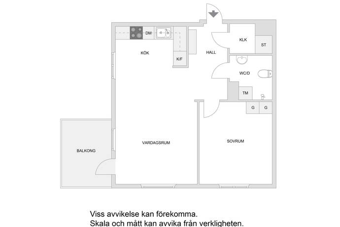 2 rum Lägenhet på Avstyckningsgränd 6D Viksjö Järfälla kommun - bild 26