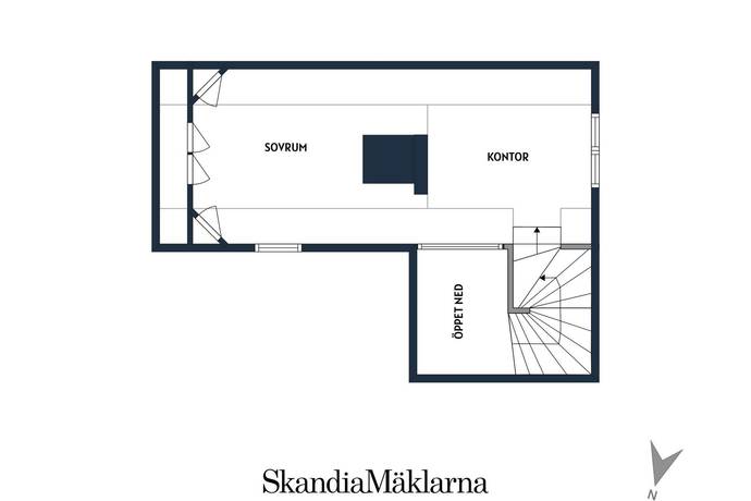 4 rum Parhus på Döbelnsgatan 10 Centrala Skara Skara kommun - bild 45