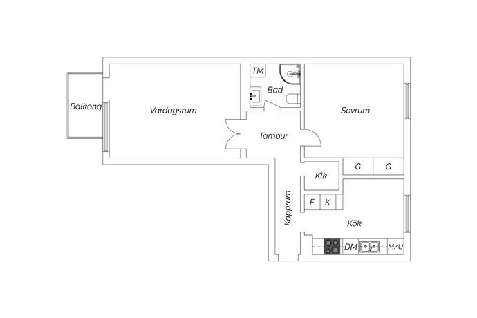 2 rum Lägenhet på Sköldgatan 6B Håkanstorp Malmö kommun - bild 27
