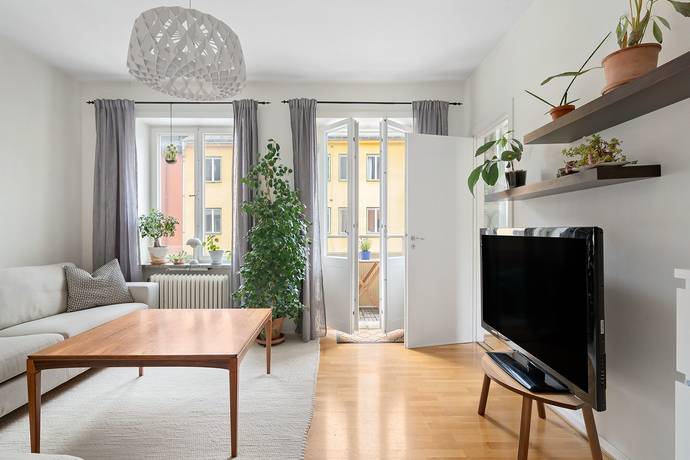 1,5 rum lägenhet på Gustafsvägen 4, vån 2 av 3 med balkong! Råsunda, Solna kommun - bild 1