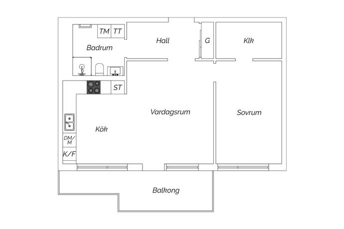 2 rum Lägenhet på Bullerbygatan 99 Gyllins Trädgård Malmö kommun - bild 32
