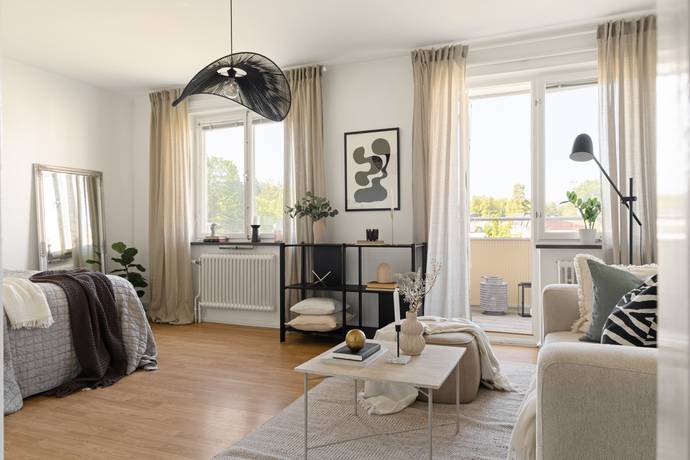 1 rum lägenhet på Häradsvägen 35B Stuvsta, Huddinge kommun - bild 1