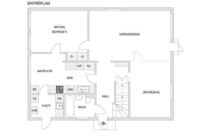 6 rum Villa på Hemmansvägen 15 Viksjö Järfälla kommun - bild 29