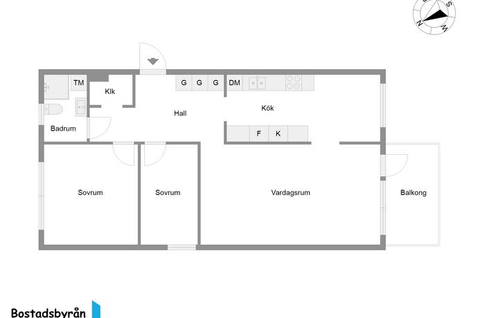 3 rum Lägenhet på Svedjestråket 1 Uddevalla kommun - bild 35