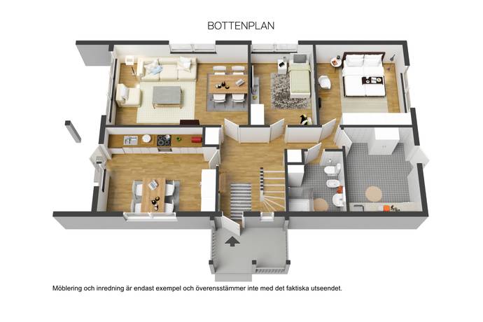 6 rum Villa på Bölevägen 22B Sörberge centrum. Timrå kommun - bild 21