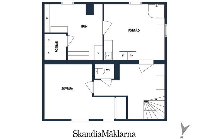 4 rum Parhus på Döbelnsgatan 10 Centrala Skara Skara kommun - bild 46