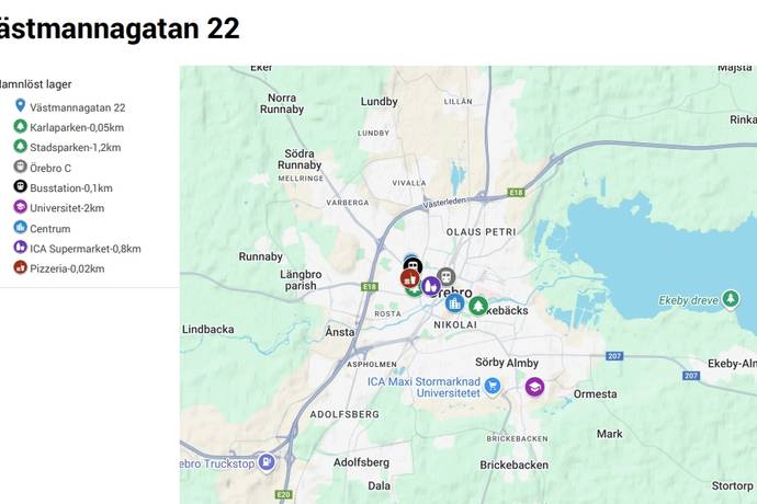2 rum lägenhet på Västmannagatan 22 Väster, Örebro kommun - bild 5