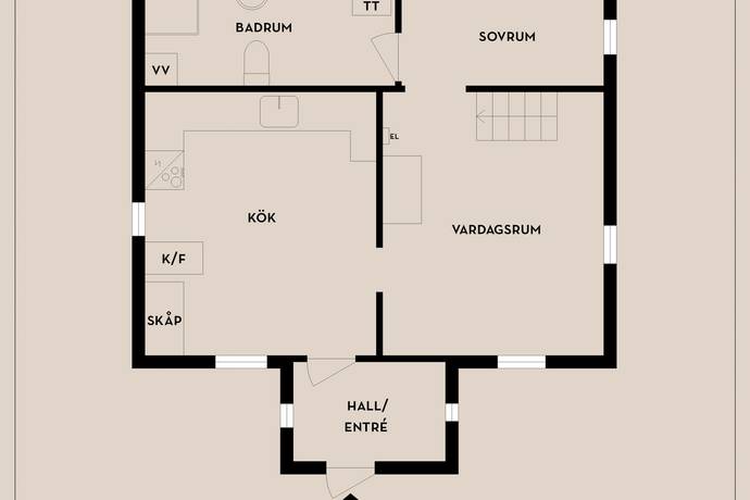 2 rum villa på Johannesberg 4 Granby, Vallentuna kommun - bild 4
