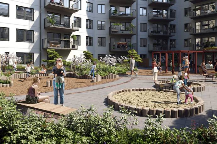 4 rum Lägenhet på Hulda Sköldbergs gata Södra Änggården Göteborgs kommun - bild 8