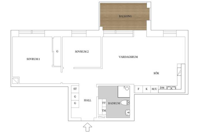 3 rum lägenhet på Åby Allé 45 Mölndal - Stallbacken, Mölndals kommun - bild 4