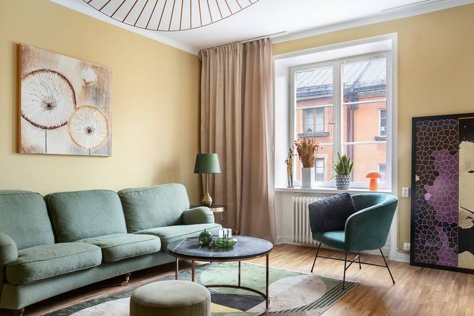 2 rum Lägenhet på Frejgatan 53, 4 tr Vasastan Stockholms kommun - bild 1