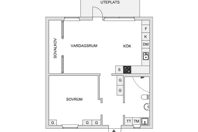 2 rum Lägenhet på Backa gård 64 a Härryda kommun - bild 18