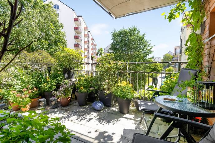 2 rum lägenhet på Huvudstagatan 13, terrass Gamla Huvudsta, Solna kommun - bild 3