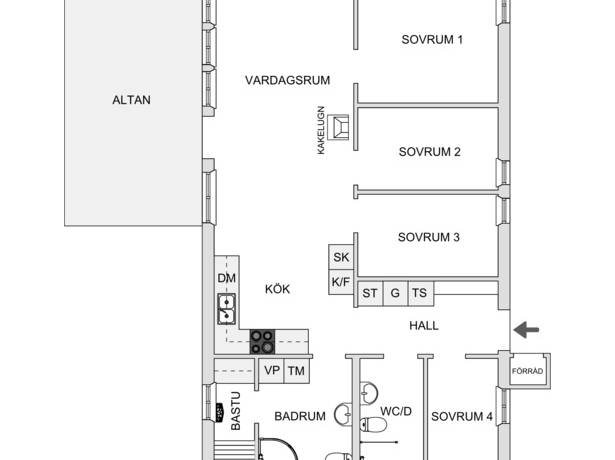 5 rum Villa på Trillevallen 502 Trillevallen Åre kommun - bild 25