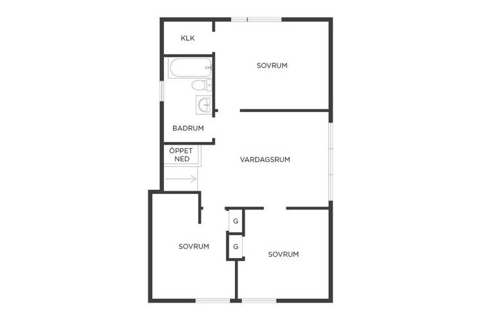 5 rum Villa på Vikbrovägen 4 Torslanda Göteborgs kommun - bild 40
