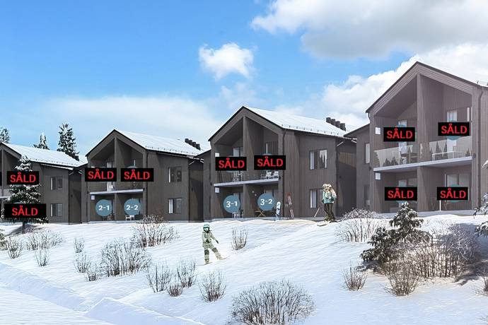 5 rum lägenhet på Brf Nääsbacken 1, Vemdalsskalet Klockarfjället, Härjedalens kommun - bild 3