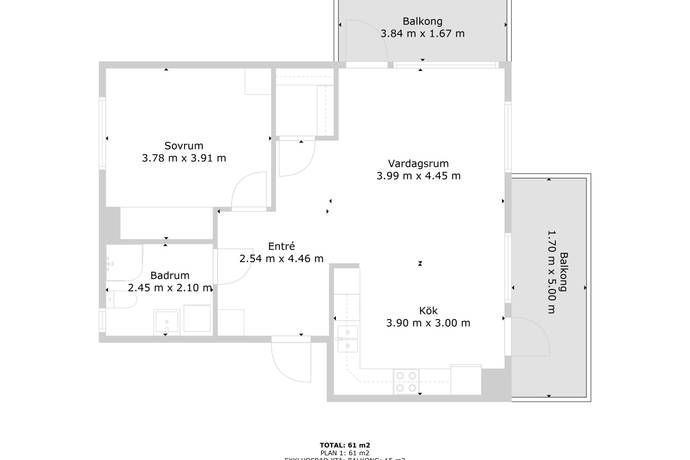 2 rum Lägenhet på Parkgatan 47A Kungshamn Sotenäs kommun - bild 19