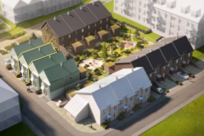 Björkris, Brf Skogslyckan - Platsen för ett bekvämt och aktivt liv, Kungsbacka kommun