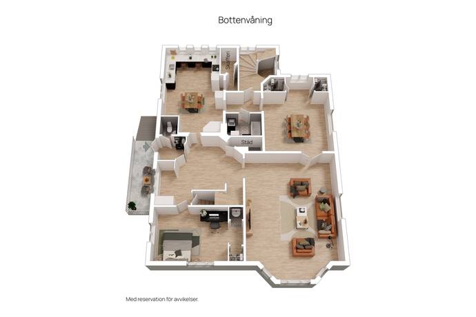 8 rum Villa på Svanåallén 1 Centralt / Väster Örebro kommun - bild 55