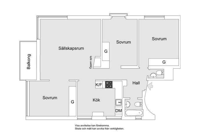 4 rum Lägenhet på Hallebergsvägen 36 Bromma - Traneberg Stockholms kommun - bild 55
