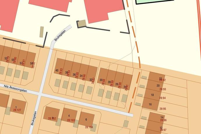 5 rum Radhus på Nils Åkessongatan 26 Sockerbruket Svedala kommun - bild 46