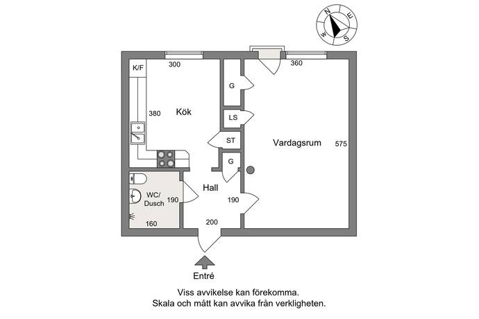 1 rum Lägenhet på Skogslyckegatan 29 Linköpings kommun - bild 12