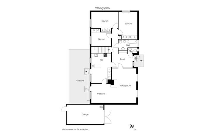 4 rum Villa på Hackspettstigen 6 Västra oxhagen Örebro kommun - bild 23