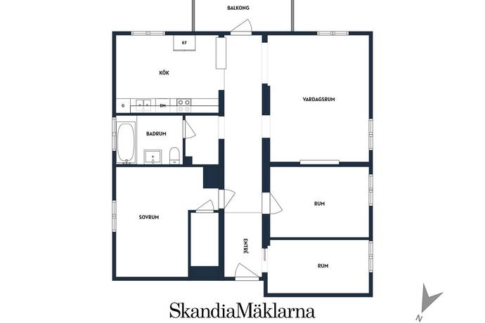 4 rum Lägenhet på Lötliden 1 Löt Strängnäs kommun - bild 32