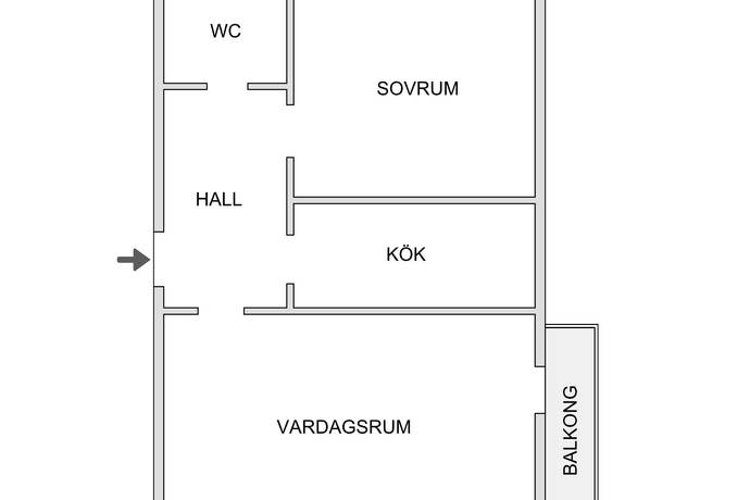 2 rum Lägenhet på Munkhättegatan 36B Nydala Malmö kommun - bild 19