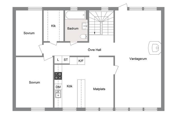 5 rum Villa på Ljungvägen 23 Bålsta - Norra Ullevi Håbo kommun - bild 36