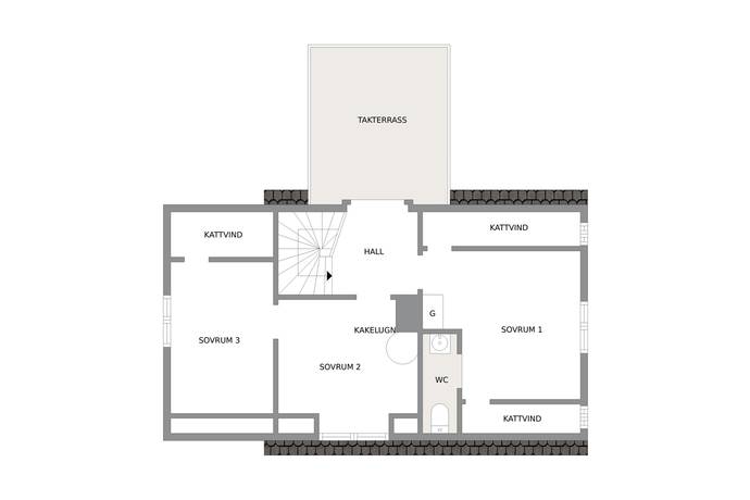 7 rum Villa på Hagavägen 1 Rönninge Salems kommun - bild 49
