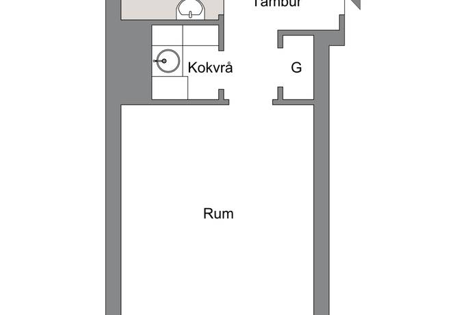 1 rum Lägenhet på Sunnavägen 13A Pantarholmen Karlskrona kommun - bild 13