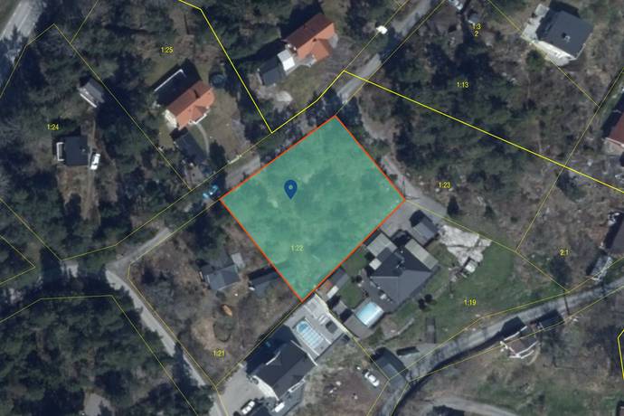 tomt på Trossgränd 4 Dyvik, Österåkers kommun - bild 4