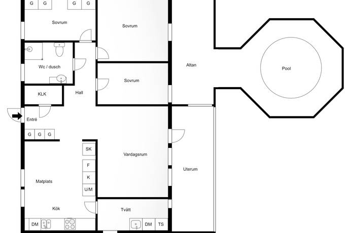4 rum Villa på Oxbacksvägen 30 Hallstahammars kommun - bild 24