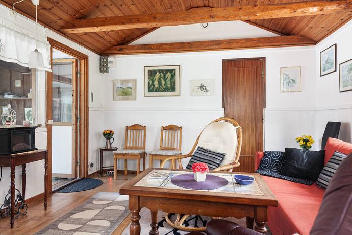 2 rum fritidshus på Bror Engkvist gata 30 - Lundsbäcks Koloniförening, Kolonilott nr 7B Vasatorps Trädgård, Helsingborgs kommun - bild 1