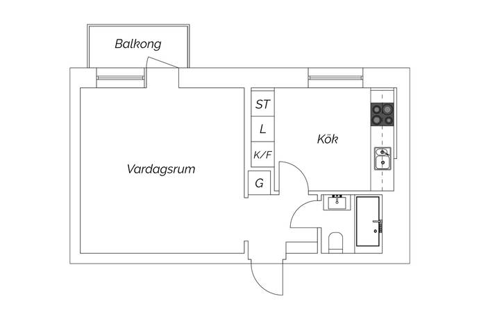 1 rum Lägenhet på Storgatan 100B Sollefteå kommun - bild 10