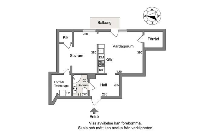 1 rum Lägenhet på Tränggatan 19 Kanberget Linköpings kommun - bild 25