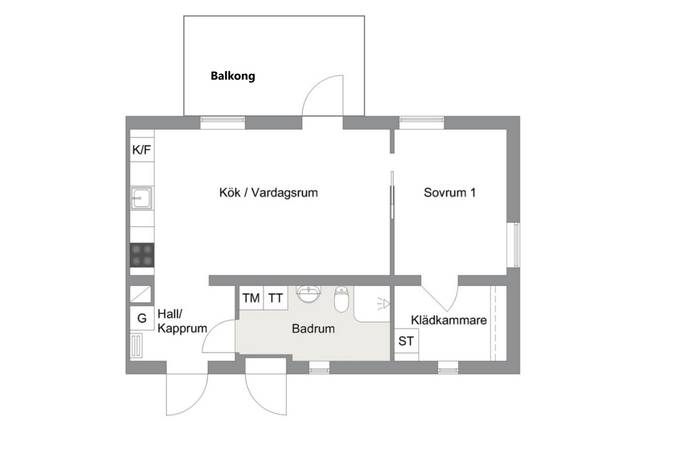 2 rum Lägenhet på Ålstavägen 17F Barkarbystaden Järfälla kommun - bild 22